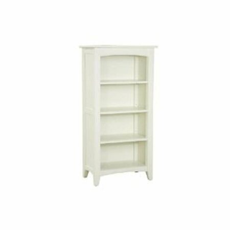 DELUXDESIGNS Shaker Cottage Tall Bookcase - Ivory DE2797627